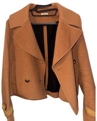 Cappotto corto color Cammello - P.A.R.O.S.H
