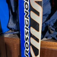 Sci Rossignol con racchette