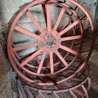 ruote ferro trattore