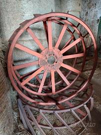 ruote ferro trattore