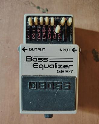 Boss GEB-7 Equalizer – praticamente nuovo