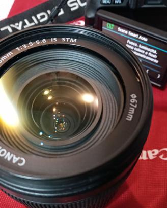 CANON 18-135 IS STM + paraluce + filtro
