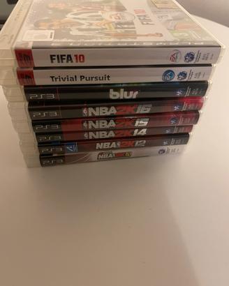 Lotto 8 Videogiochi PlayStation 3