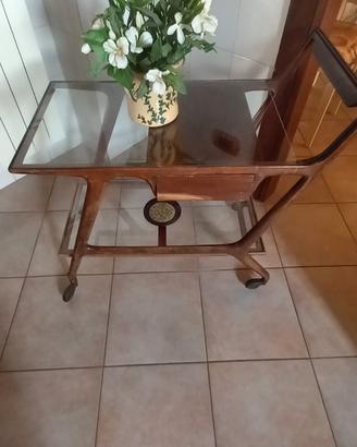 Carrellino porta vivande vintage anni '50