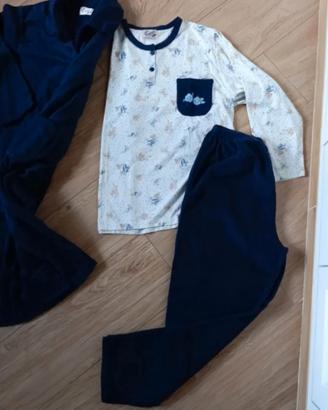 set pigiama e vestaglia 