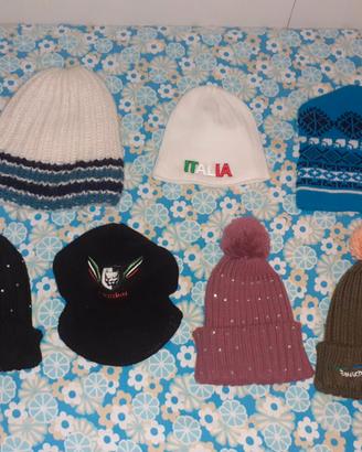 7 Cappelli Berretti Cuffie Kombat lana inverno