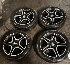 4 cerchi smart con gomme