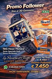 TAG HEUER Monaco GULF “Promo Follower ”