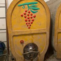 Botti per vino in cemento