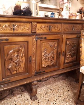 salotto in stile spagnolo