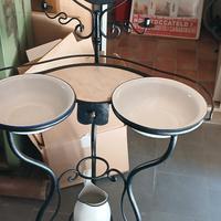 antica toilette in ferro
