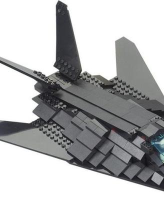 Set mattoncini Aeroplano F-117 Stealth Fighter