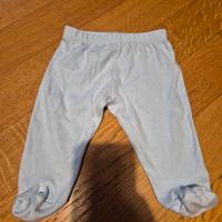 pantaloni con piedini fagottino 6mesi 62cm