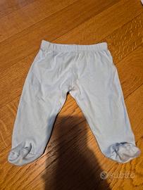 pantaloni con piedini fagottino 6mesi 62cm