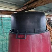 Tino per vino da 100 lt per sotto il torchio