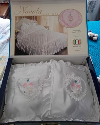 Trapunta Nuvola matrimoniale con cuscini