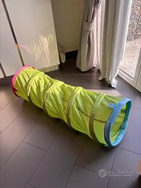 Tunnel giocattolo pieghevole