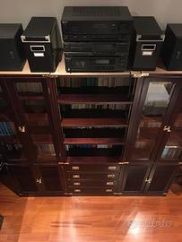 Libreria in stile Vecchia Marina (195x190x38)