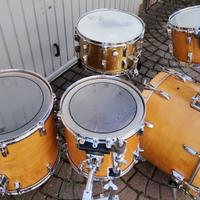 Batteria Pearl GLX 9500 del 1987 acero Japan