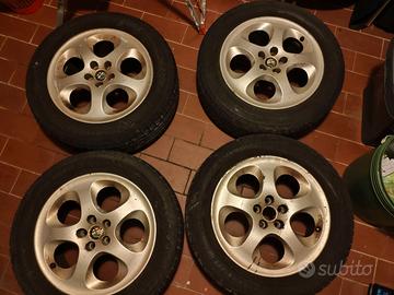 Cerchi in Lega Alfa Romeo147 + Gomme Invernali