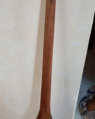 antico ventilabro / sessola / pala in legno noce
