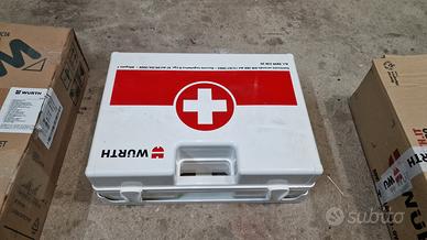 Wurth cassetta pronto soccorso in plastica