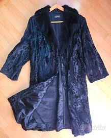 Pelliccia Breitschwanz con collo in Volpe