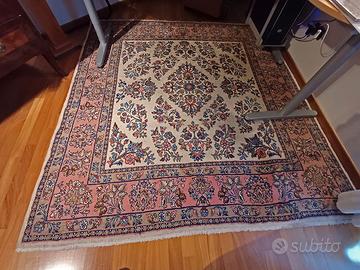 TAPPETO PERSIANO SAROUK  QUADRATO 198x212 cm