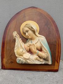 QUADRO MADONNA CON BAMBINO