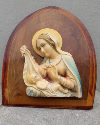 QUADRO MADONNA CON BAMBINO
