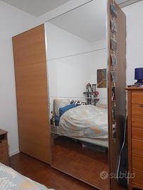 Armadio PAX ikea con anta a specchio