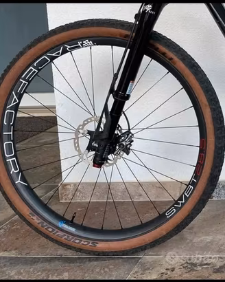Ruote Mtb Racefactory in carbonio