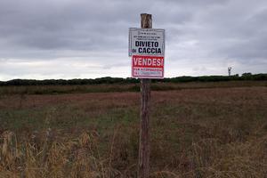 Terreno platamona confinante stagno