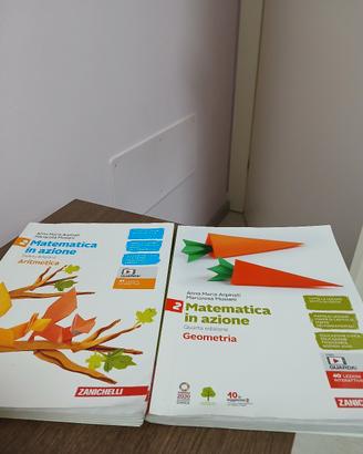 Libro sc. medie: Matematica in azione 2