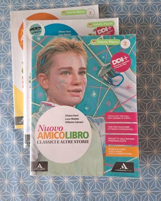 Nuovo AmicoLibro 2 + Letteratura + Quaderno