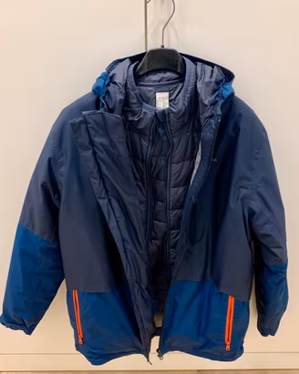 Giacca 3in1 Quechua Decathlon 14-15 Anni 161-172cm