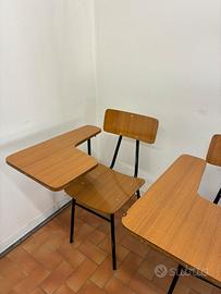 Sedie vintage con ribaltina