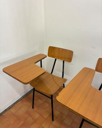 Sedie vintage con ribaltina