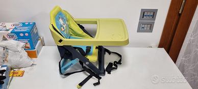 seggiolino alzabimbi pieghevole jane