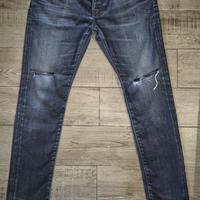 Jeans Rifle 58 Slim Fit – Denim Blu con Strappi