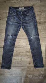 Jeans Rifle 58 Slim Fit – Denim Blu con Strappi