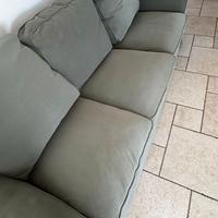 Divano IKEA EKTORP 3 Posti (Verde Grigio)