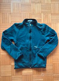 Felpa nera con zip Wedze Decathlon 12 anni