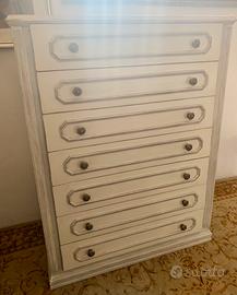 Cassettiera shabby chic