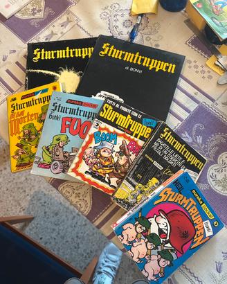 Vari libri/fumetti di Sturmtruppen anni ‘70
