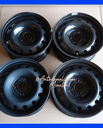 Cerchi in ferro 5,5 x 14 PEUGEOT 206 CITROEN C3