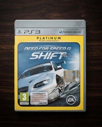 Need for Speed Shift Platinum PS3 gioco auto