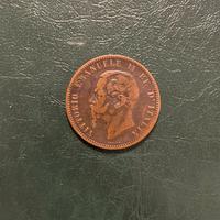 10 centesimi Vittorio Em. II 1866 Milano