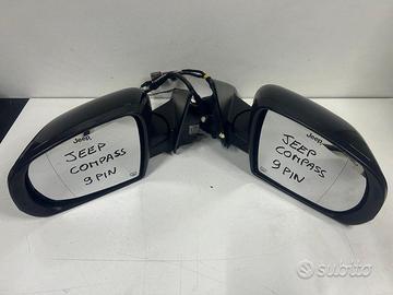 Specchietto retrovisore sx dx jeep compass 9 pin