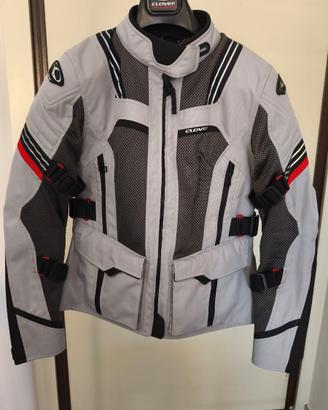 Giacca Clover VENTOURING 3 WP AIRBAG Nero Grigio